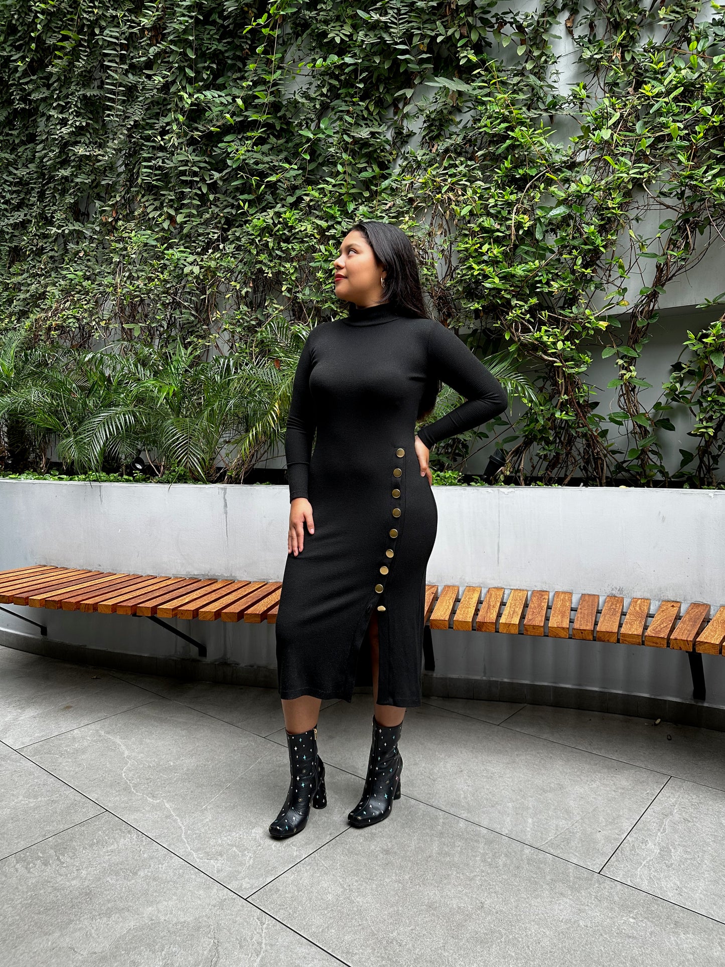 Vestido Magnífica - Negro