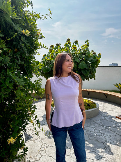 Blusa Sonríe - Lila