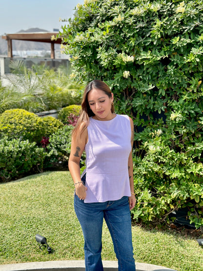 Blusa Sonríe - Lila