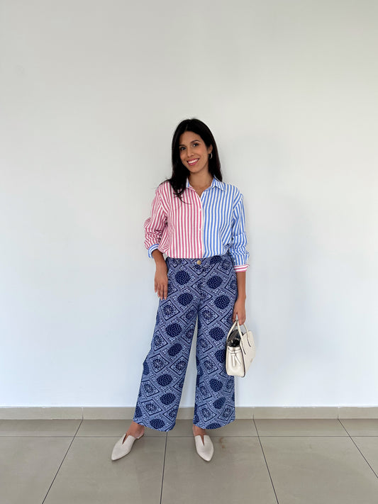 Pantalón Fabulosa - Bandana Azul