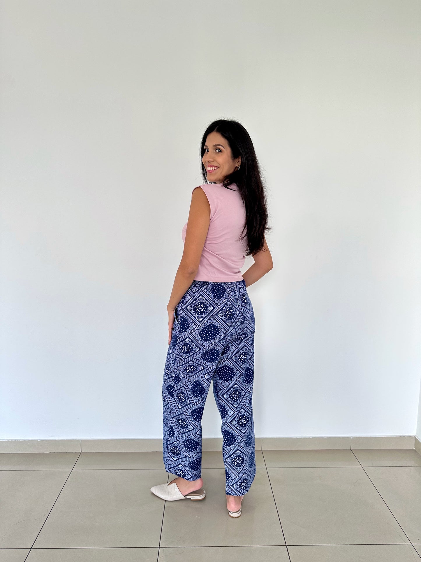 Pantalón Fabulosa - Bandana Azul