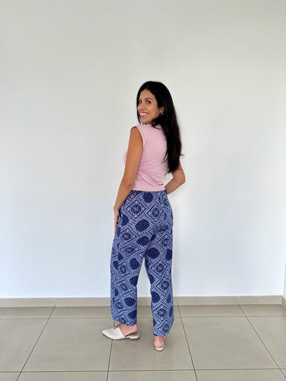 Pantalón Fabulosa - Bandana Azul