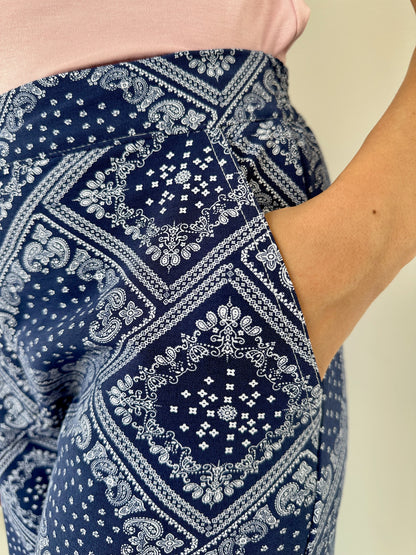 Pantalón Fabulosa - Bandana Azul
