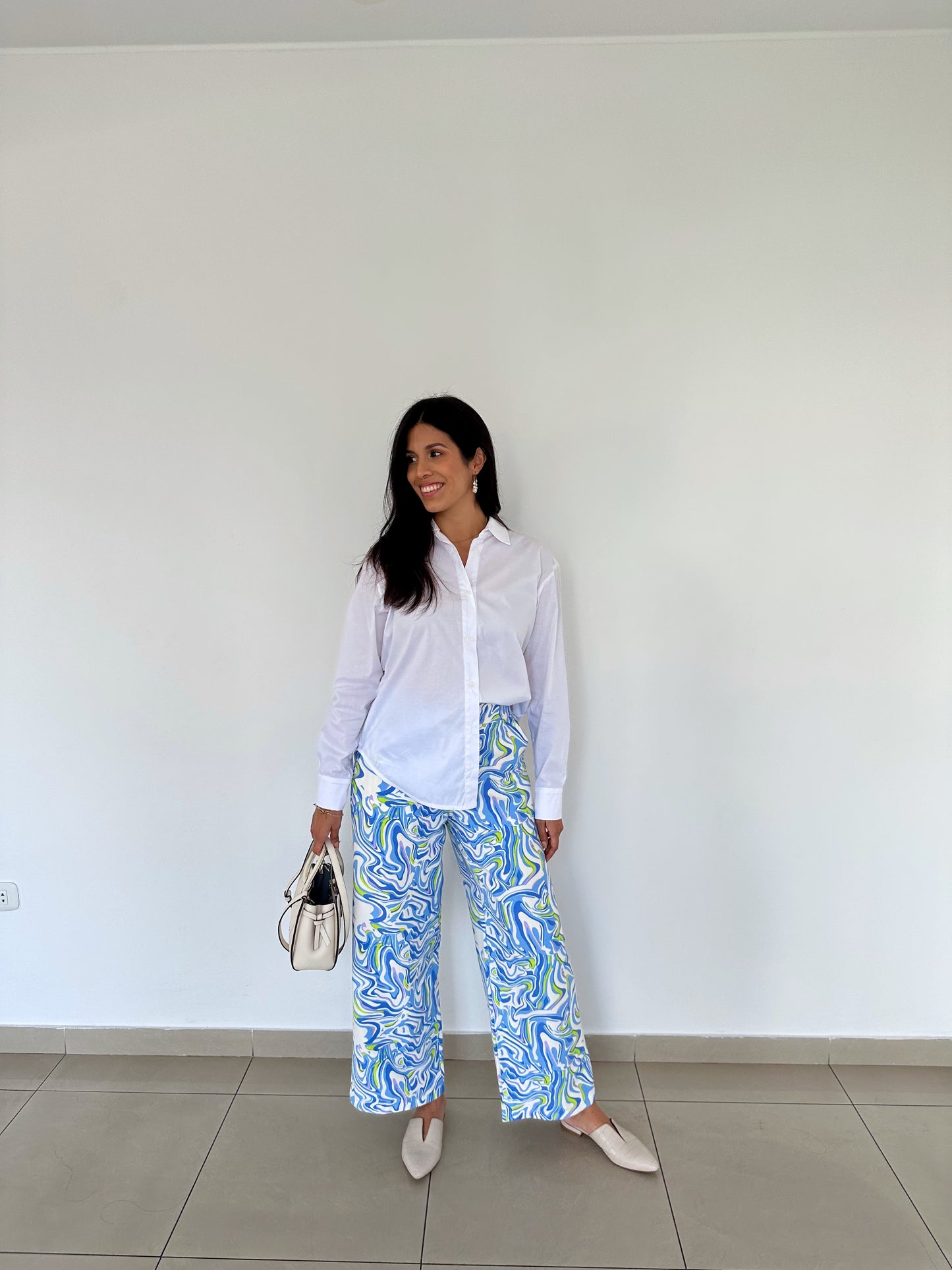 Pantalón Fabulosa - Ondas Multicolor