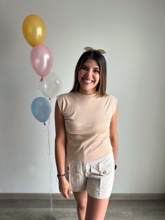Polo Celébrate - Beige