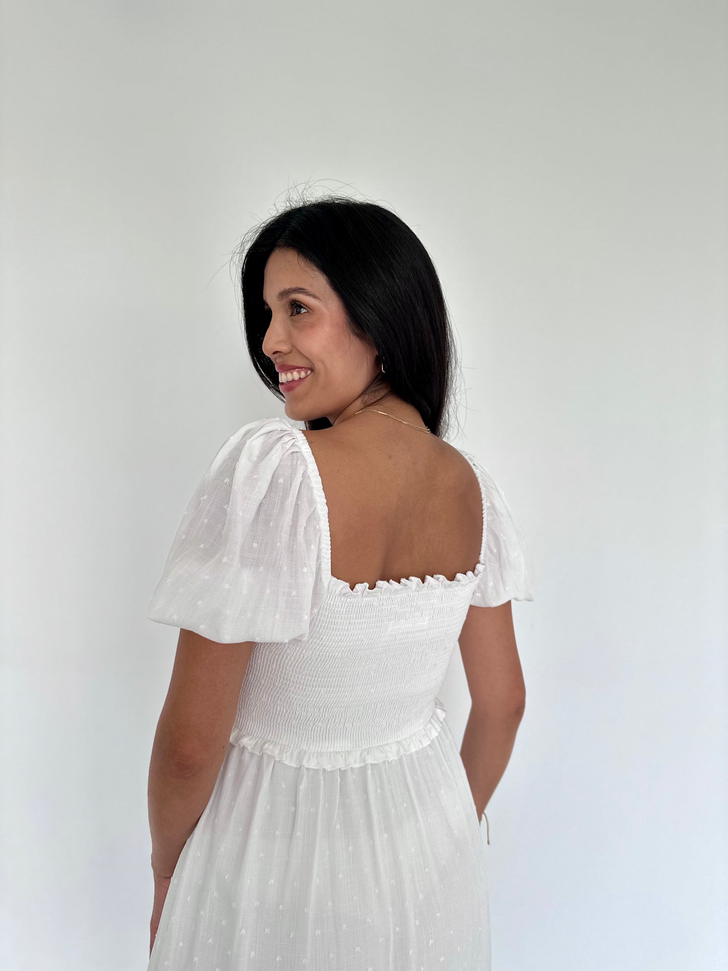 Vestido Florecer - Perla